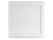 Mřížka větrací gravitační 150 x 150 mm G/100 bílá