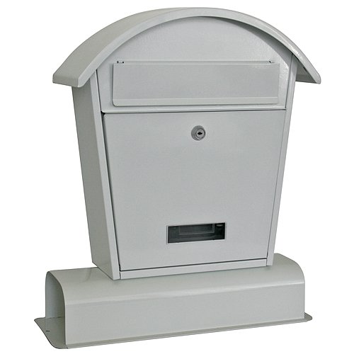 Schránka poštovní LAMBERT B, se schránkou na noviny, bílá - Vybavení pro dům a domácnost Schránky, pokladny, skříňky Schránky poštovní, vhozy, přísl.