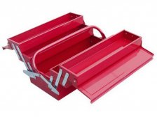Kufr na nářadí kovový 5 přihrádek 40 x 20 x 19.5 mm