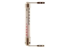 Teploměr okenní s kovovou objímkou 200 mm