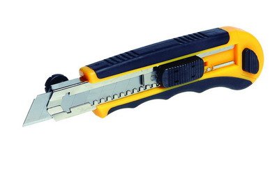 Nůž odlamovací L18 18 mm+5ks náhradních čepelí FESTA - Vybavení pro dům a domácnost Nože Nože odlamovací, břity