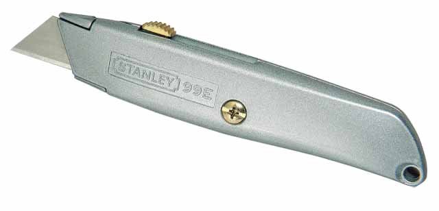 Nůž se zasouvací čepelí kovový 99e  2-10-099