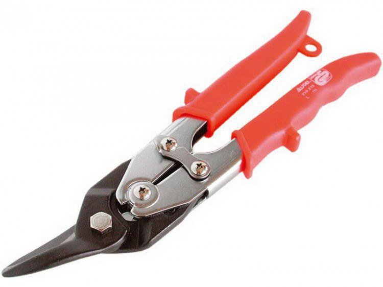 Nůžky na plech převodové 255 mm rovně a doleva - Vybavení pro dům a domácnost Nůžky Nůžky na plech