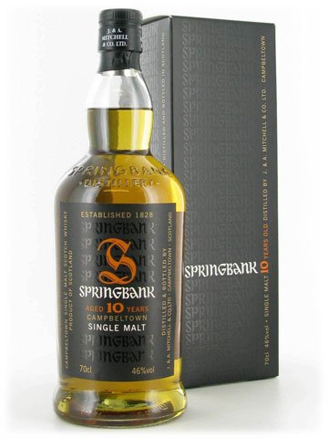 Springbank 10y 700 ml 46% - Whisky, destiláty, likéry Whisky