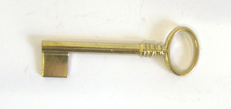 Klíč nabytkový HK10 - 0 - vrtaný (NR 2) - Vložky,zámky,klíče,frézky Klíče odlitky Klíče nábytkové