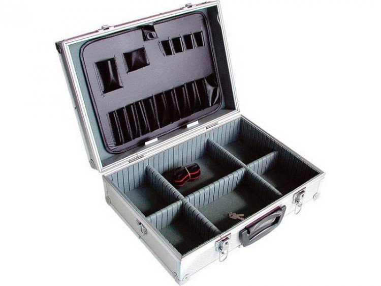 Kufr hliníkový 460x330x150 mm - Nářadí ruční a elektrické, měřidla Nářadí ruční Boxy, kufry, skříňky na nářadí