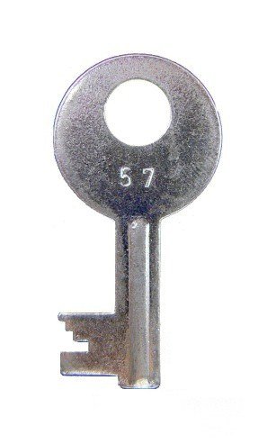 Klíč schránkový č.57 - Vložky,zámky,klíče,frézky Klíče odlitky Klíče schránkové