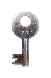 Klíč schránkový č.77 - Vložky,zámky,klíče,frézky Klíče odlitky Klíče schránkové