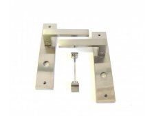 Kování interiérové TENORIO klika/klika 72 mm WC nikl-satin DOPRODEJ