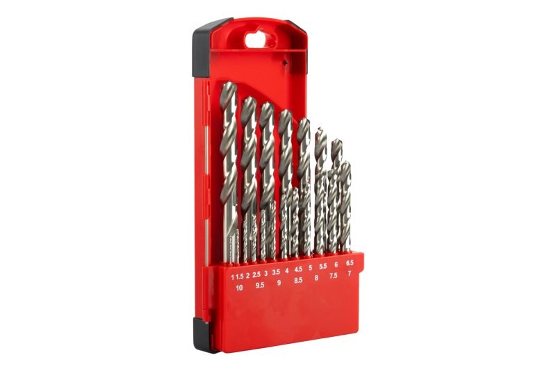 Sada vrtáků FESTA HSS-G W9 1 - 10 mm 19 ks - Brusivo, vrtáky, závitořezy, kartáče Vrtáky, korunky Vrtáky do železa, nerez