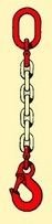 Oko-hák řetěz.pr.18mm d.1m - Zavírače, zvedací a vázací technika Vázací technika Řetězy zvedací