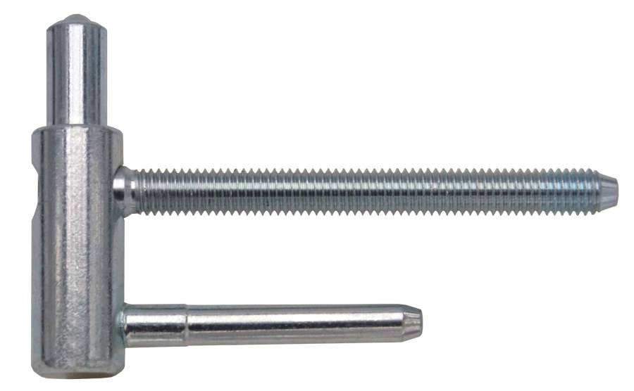 Závěs dveřní TRIO 15 SD M8 x 80 spodní díl, pravo-levý, zinek modrý, protipožární (balení 50 ks) - Kliky, okenní a dveřní kování, panty Závěsy (panty) Závěsy dveřní