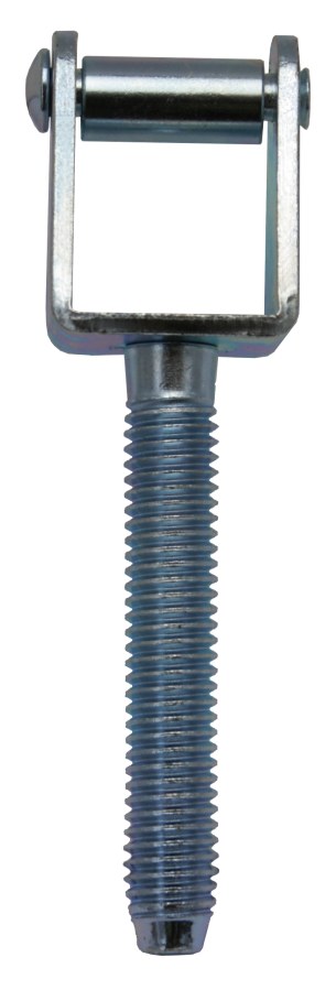 Skoba okenní k zašroubování M8 x 50, zinek modrý Skoba okenní k zašroubování M8 x 50, zinek modrý - Kliky, okenní a dveřní kování, panty Kování okenní Obrtlíky, skoby, okenní přísl.