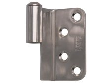 Závěs dveřní 80 VD P S vrchní díl, pravý, nikl lesklý