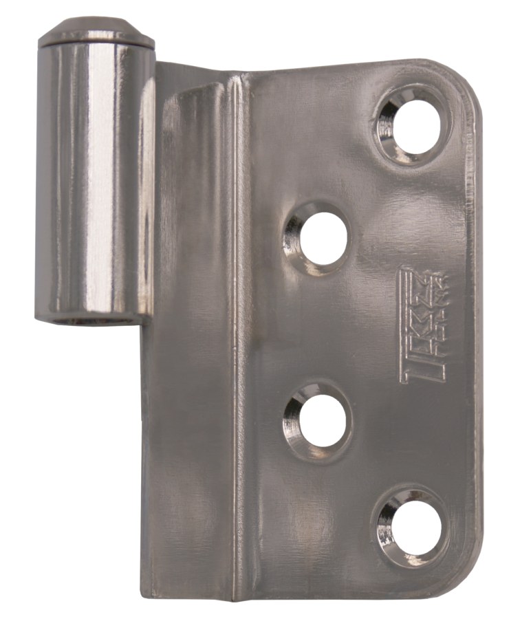 Závěs dveřní 80 VD P S vrchní díl, pravý, nikl lesklý - Kliky, okenní a dveřní kování, panty Závěsy (panty) Závěsy dveřní