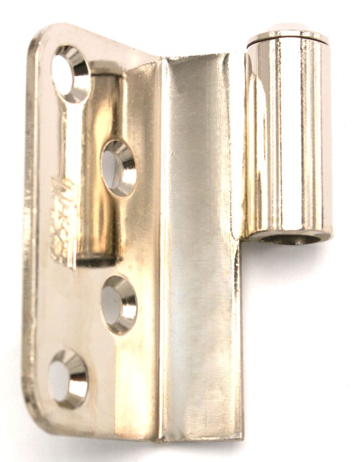 Závěs dveřní 80 VD L S vrchní díl, levý, nikl lesklý Závěs dveřní 80 VD L S vrchní díl, levý, nikl lesklý - Kliky, okenní a dveřní kování, panty Závěsy (panty) Závěsy dveřní