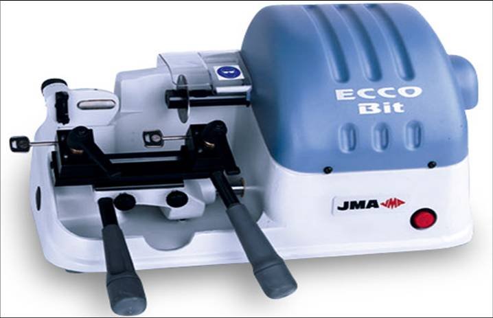 Stroj JMA ECCO BIT - Vložky,zámky,klíče,frézky Frézy, frézky
