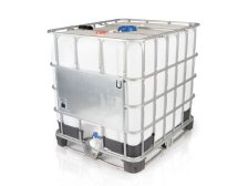 Rekontejner IBC 1000 l UN - nová nádoba, stará klec