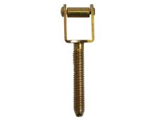 Skoba okenní k zašroubování M8 x 50, zinek žlutý