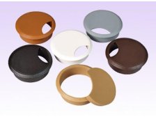 Průchodka kabelová 70mm béžová