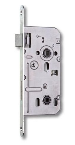 Zámek zadlabací K 352 C WC 90/80 backset (dorn) 50 mm čelo 18 mm ořech 6x6 L plastová střelka bílý z Zámek zadlabací K 352 C WC 90/80 backset (dorn) 50 mm čelo 18 mm ořech 6x6 L plastová střelka bílý z - Vložky,zámky,klíče,frézky Zámky zadlabací, příslušenství Zámky zadlabací dveřní