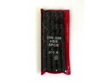 Vrták do železa 11,9 mm (balení 5 ks)