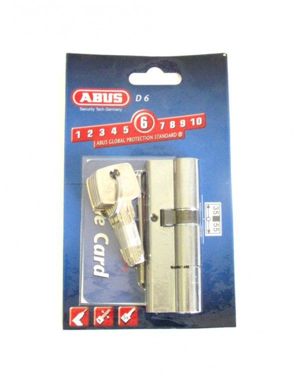 Vložka ABUS D6 N 35 / 55 C ( 35 / 55 B ) - Vložky,zámky,klíče,frézky Vložky cylindrické Vložky bezpečnostní