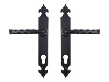 Kování interiérové Romance klika/klika 90 mm vložka černý mat