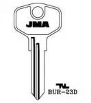 Klíč JMA BUR-23D/BUR 34R - Vložky,zámky,klíče,frézky Klíče odlitky Klíče cylindrické