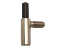 Závěs dveřní 80/10 SD M10 x 1/22 PH spodní díl, pravo-levý, nikl lesklý