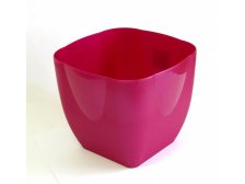 Obal na květináč Bellita 13 x 13 cm růžový