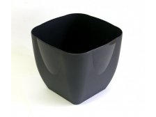 Obal na květináč Bellita 16 x 16 cm antracit