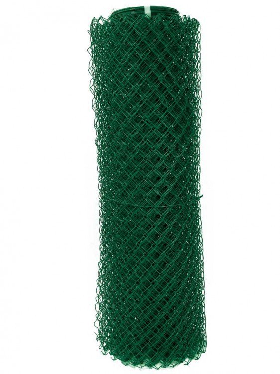 Pletivo čtyřhranné IDEAL PVC zapletené, výška 100 cm, oko 55 x 55 mm, délka 15 m, zelené