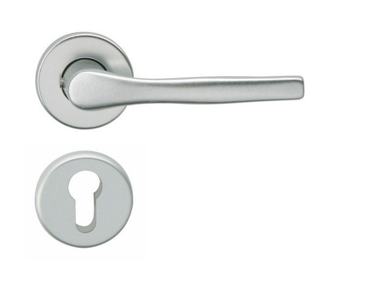 Kování rozetové MONET-R klika/klika vložka stříbrný elox F1 (N20NP) - Kliky, okenní a dveřní kování, panty Kování dveřní Kování dveřní mezip. hliník, bez PÚ