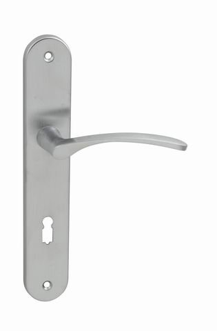 Kování interiérové ALEX ECO klika/klika 72 mm klíč nikl matný ONS Kování interiérové ALEX ECO klika/klika 72 mm klíč nikl matný ONS - Kliky, okenní a dveřní kování, panty Kování dveřní Kování dveřní mezip. chrom, nikl, nerez
