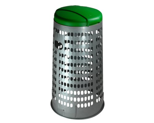Stojan na pytle plastový zelené víko - Vybavení pro dům a domácnost Koše odpadkové, na prádlo, nákupní