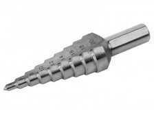 Vrták stupňovitý, průměr 6-39 mm HSS-M2, EXTOL PREMIUM