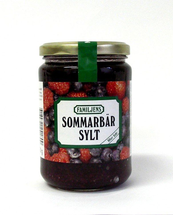 Sommarbärsylt - mixed jam Letní směs 400 g Sommarbärsylt - mixed jam Letní směs 400 g - Delikatesy, dárky Marmelády, sirupy, ostatní