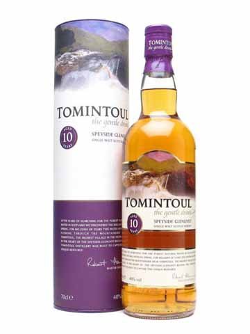 Tomintoul Scotch Whisky 10Y 0,7l 40%