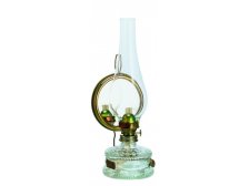 Lampa petrolejová s cylindrem zrcadlová 8“