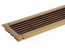 Mřížka 450x134 plast okrová