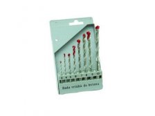 Vrták vidiový 4 - 10 mm sada 5ks