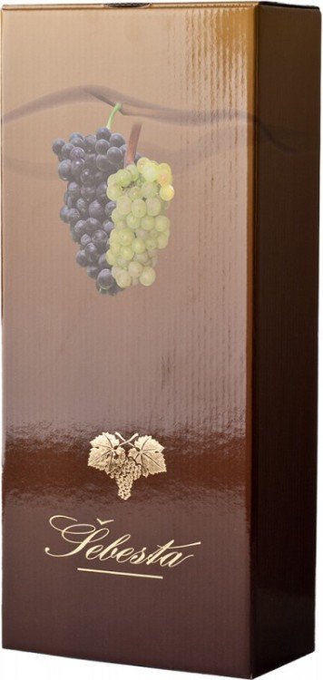 Karton dárkový na 2 lahve Lux Šebesta DOPRODEJ - Obaly na víno, příslušenství Obaly a stojany na víno