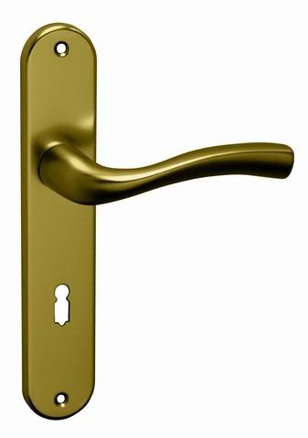 Kování interiérové ARCH klika/klika 72 mm klíč bronzový elox F4 - Kliky, okenní a dveřní kování, panty Kování dveřní Kování dveřní mezip. hliník, bez PÚ