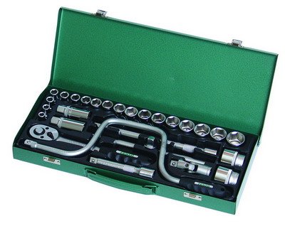 Gola sada 28 ks 1/2" CrV ocel PROFI Gola sada 28 ks 1/2" CrV ocel PROFI - Nářadí ruční a elektrické, měřidla Nářadí ruční Gola sady a přísl.