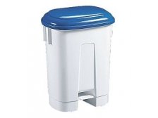 Koš odpadkový plastový Sirius 60 l modré víko