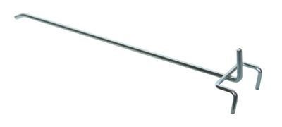 Háček CZ 30 cm Háček CZ 30 cm - Žebříky, manipul.technika, kolečka Regály, police, stojany a přísl.