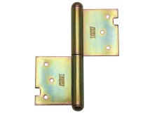 Závěs dveřní 120 L kompletní závěs, levý, zinek žlutý