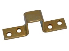 Skoba okenní 25 mm zinek žlutý