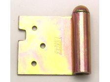 Závěs dveřní 100 VD P vrchní díl, pravý, zinek žlutý (pouze na zakázku)